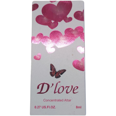 FARHAN PERFUMES D'Love Concentrated Attar- 8ml image