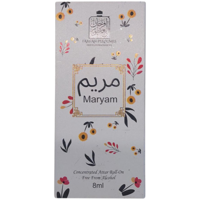 FARHAN PERFUMES Maryam Concentrated Attar- 8ml image