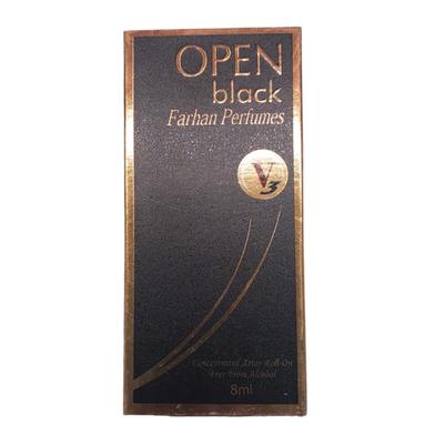 FARHAN PERFUMES Open Black Attar- 8ml image