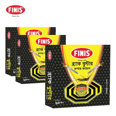 FINIS Black Booster Mosquito Coil (Buy 2 Get 1 Free) image
