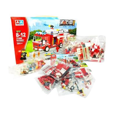 FIRE TRUCK EMERGENCY DISPATCH Lego Building Blocks Toys - 394 pcs (lego_firetruck_394pcs_31088) image