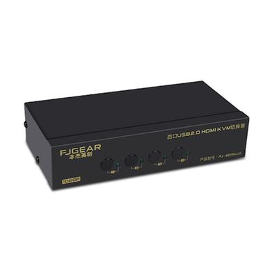 FJGear Auto KVM Switeh 4 Port FJ-401UA Auto KVM Switch 4 Port image