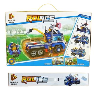 FOREST TOW CAR Lego Building Blocks Toys For Kids- 478 Pcs (lego_police_681005A_478pcs) image