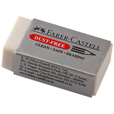 Faber Castell Dust Free Medium Eraser Pack of 20 image