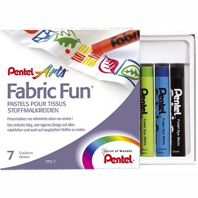 Fabric Fun Pastel Dye Stick 7 Colors Set image