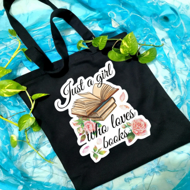 Fabric Hand Tote Bag With Zipper - BG-143 image