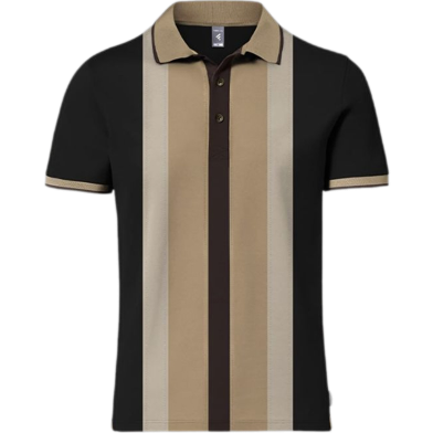 Fabrilife Designer Edition Single Jersey Knitted Cotton Polo - Ingenious image