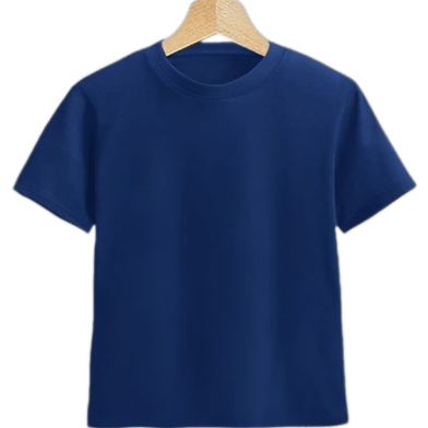 Fabrilife Kids Premium Blank T-Shirt - Deep Blue image