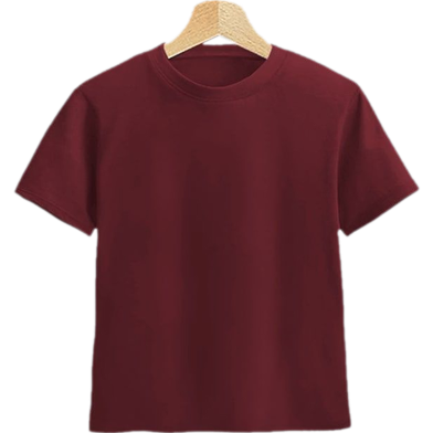 Fabrilife Kids Premium Blank T-Shirt - Red image