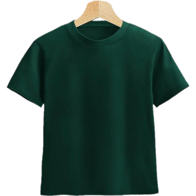 Fabrilife Kids Premium Blank T-shirt - Green image