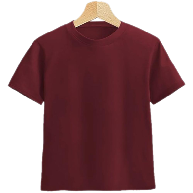 Fabrilife Kids Premium Blank T-shirt - Red Wine image