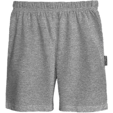 Fabrilife Kids Premium Cotton Shorts - Gray melange image