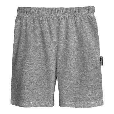 Fabrilife Kids Premium Cotton Shorts - Gray melange image