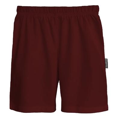 Fabrilife Kids Premium Cotton Shorts - Maroon image