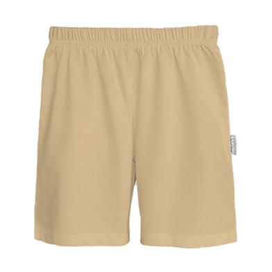 Fabrilife Kids Premium Cotton Shorts - Tan image