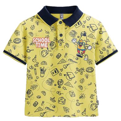 Fabrilife Kids Premium Polo T-Shirt - School Time image