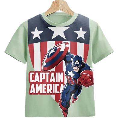 Fabrilife Kids Premium T-Shirt - Captain America image