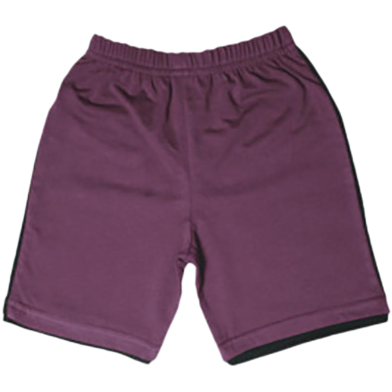 Fabrilife Kids Striped Half Pant | Purple image