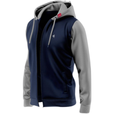 Fabrilife Mens Multi-Shades Hoodie - Navy image