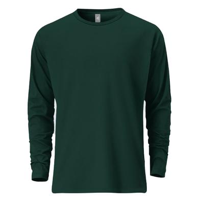 Fabrilife Mens Premium Blank Full Sleeve T-Shirt - Green image