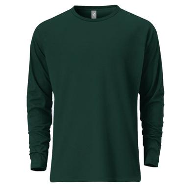 Fabrilife Mens Premium Blank Full Sleeve T-Shirt - Green image