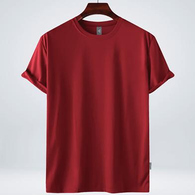 Fabrilife Mens Premium Blank T-shirt - Red image