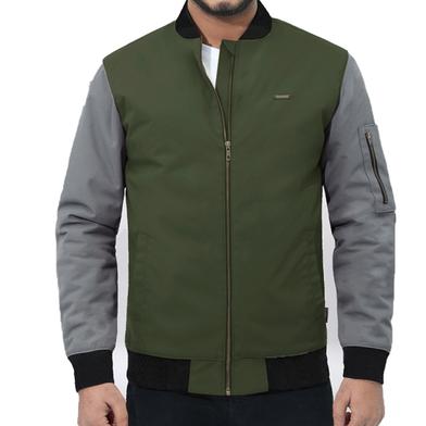 Fabrilife Mens Premium Bomber Jacket - Olive image