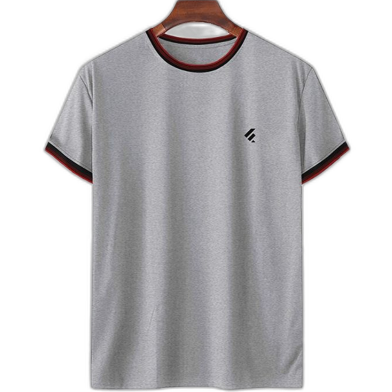 Fabrilife Mens Premium Contemporary T-Shirt - Brick Grey image