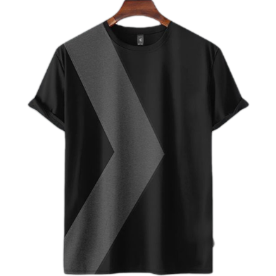 Fabrilife Mens Premium Designer Edition T Shirt - Black image