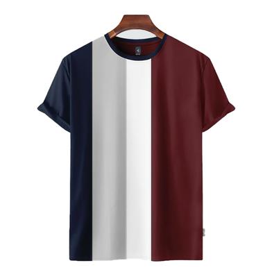 Fabrilife Mens Premium Designer Edition T Shirt- Maroon image