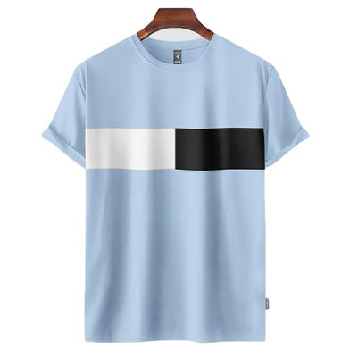 Fabrilife Mens Premium Designer Edition T Shirt - Sky Blue image