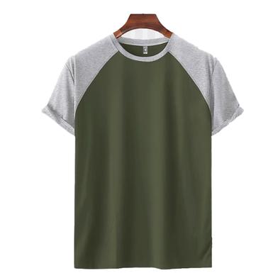 Fabrilife Mens Premium Short Sleeve Raglan - Olive image