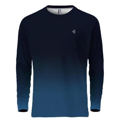 Fabrilife Mens Premium Sports Active Wear Full Sleeve T-shirt- Skylark image