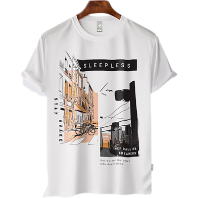 Fabrilife Mens Premium T-Shirt - Sleepless image