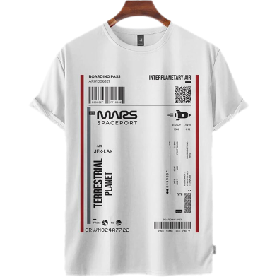 Fabrilife Mens Premium T-shirt - Boarding pass image