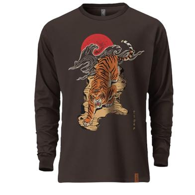 Fabrilife Mens Premium Terry Full Sleeve T-Shirt | Tigerhood image