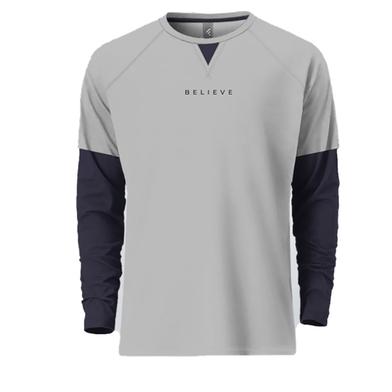 Fabrilife Mens Urban Edition Premium Full Sleeve T-shirt - Believe image