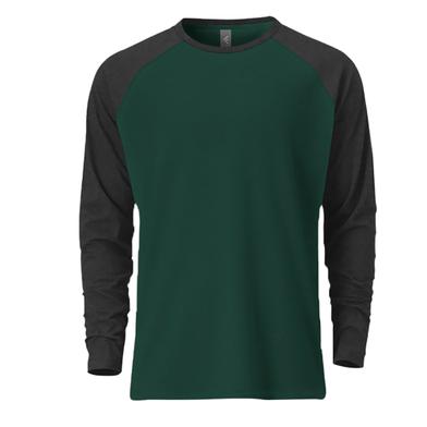 Fabrilife Premium Full Sleeve Raglan T-Shirt - Green image