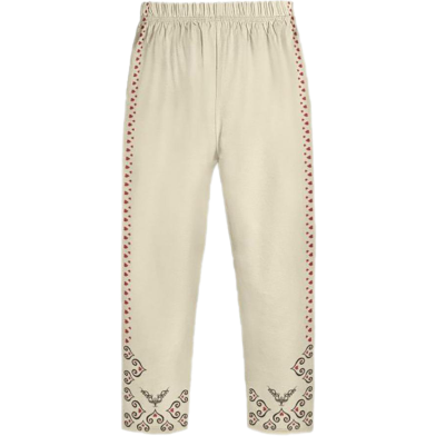 Fabrilife Premium Girls Trouser - Cream image