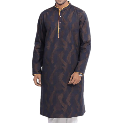 Fabrilife Premium Jacquard Panjabi - Devran image