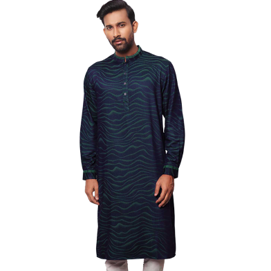 Fabrilife Premium Jacquard Panjabi - Shaqawa image