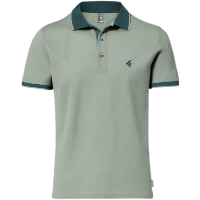 Fabrilife Single Jersey Knitted Cotton Polo - Iceberg Green image