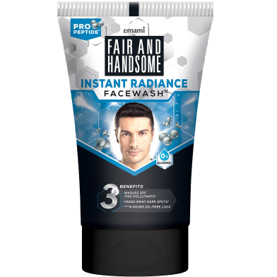 Fair and Handsome Instant Radiance Face Wash 50gm BD image