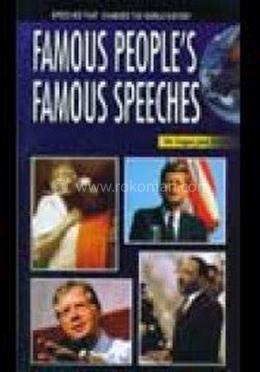 Famous Peoples Famous Speeches image