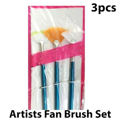 Fan Brush Set Artists Fan Brush Set of 3 Brush image
