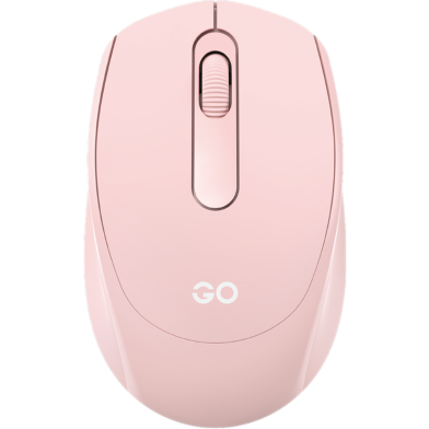 Fantech Go W603 Wireless White Optical Mouse - Pink image