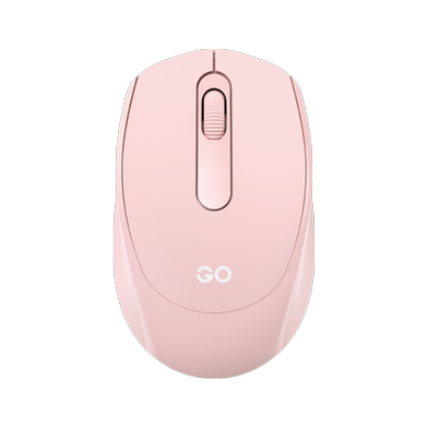 Fantech Go W603 Silent Wireless White Optical Mouse - Pink image