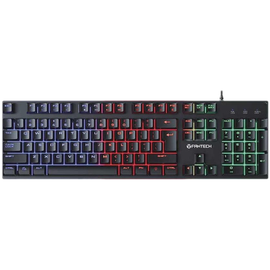 Fantech K614L Fighter III Membrane Backlit Black Wired Gaming Keyboard image