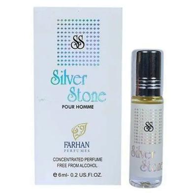 Farhan Silver Stone Concentrated Perfume -6ml (Men) image