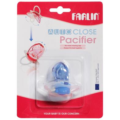 Farlin Auto Close Silicone Rubber Pacifier 6MPlus image